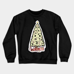 Christmas Tree Cute Crewneck Sweatshirt